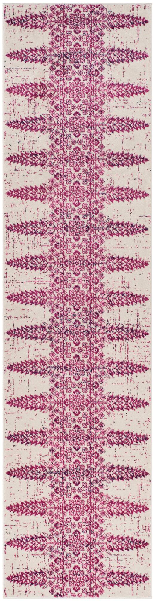 Evoke Floral Bloom 2' X 8' Area Rug